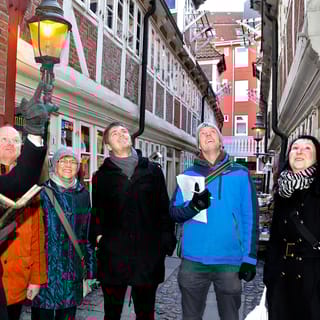 Hamburg: Interactive Crime Theater Tour in German