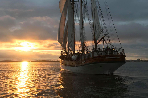 Helsinki Archipelago Sailing on a Traditional big Schooner
