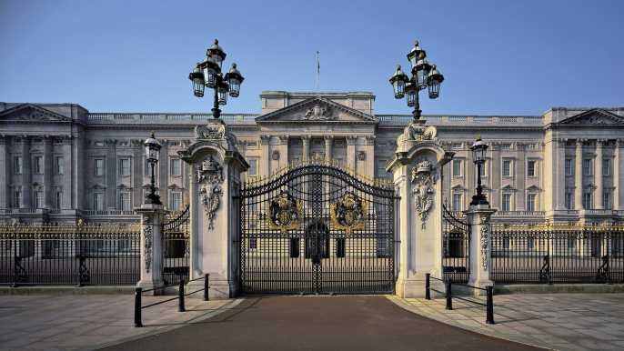 Palacio de Buckingham: entrada a los salones de aparato