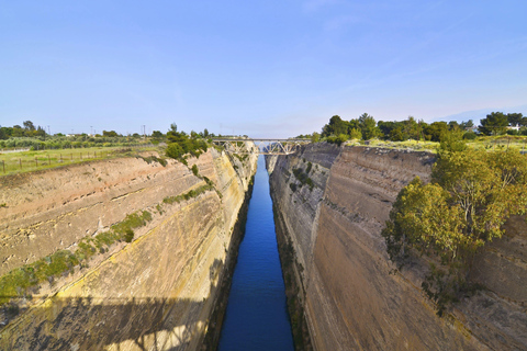 Excursion privée d&#039;une journée d&#039;Athènes à Nauplie par le canal de Corinthe