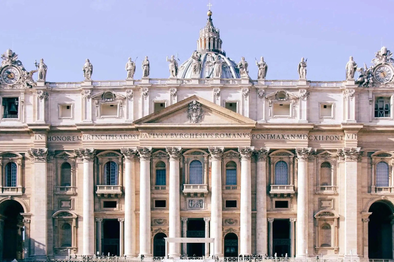 Rome: St.Peter’s Basilica skip the line tickets (AUDIOGUIDE) English guide with Dome Access