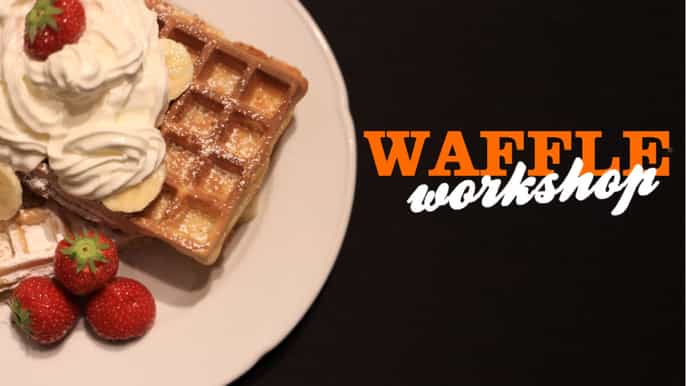 brussels waffle making workshop