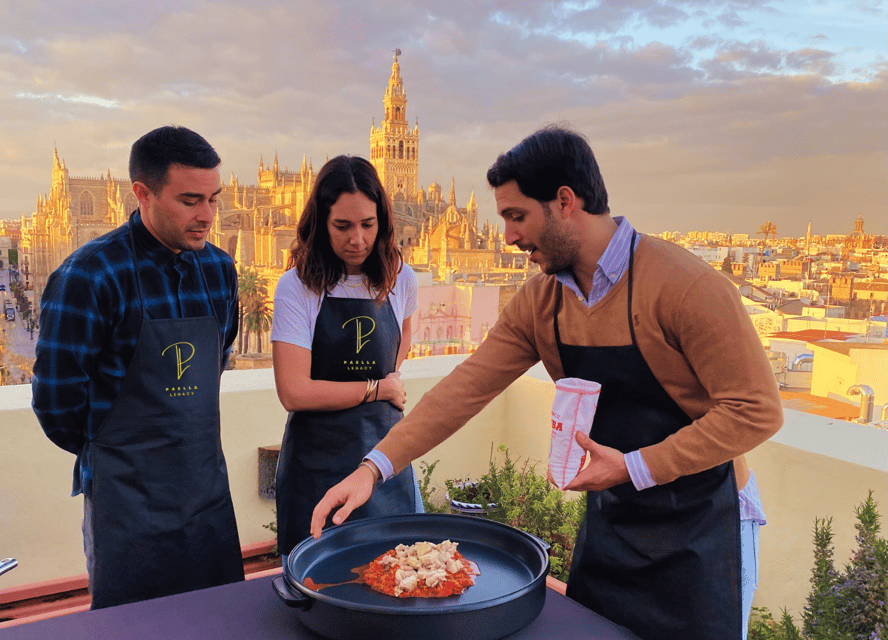 Seville Exclusive Paella Cooking Class with Cathedral Views GetYourGuide