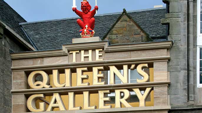 ingresso de entrada na galeria da rainha de edimburgo
