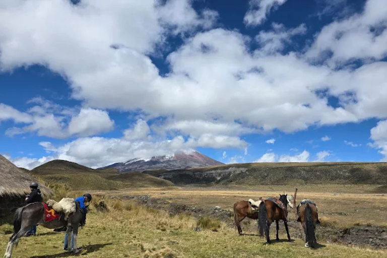 Private Cotopaxi: Horseback Riding & Inca Trail Footsteps
