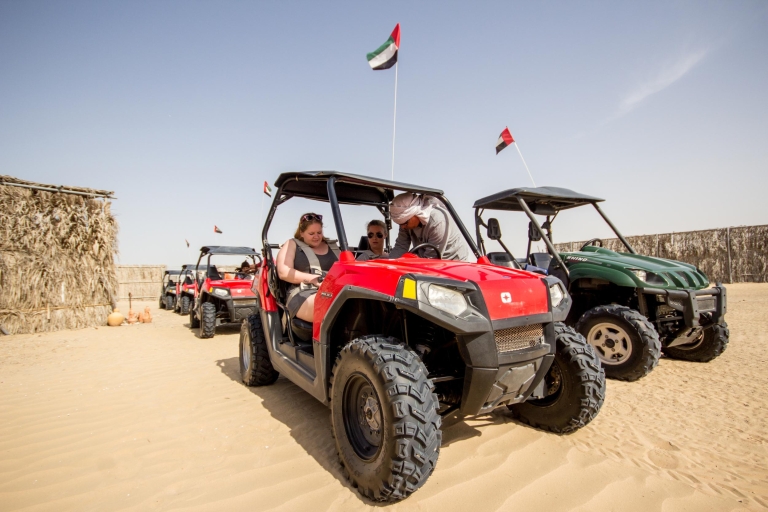 Dubai: Dünen-Buggy-Safari mit Abholung und RücktransferDünen-Buggy-Safari: 2 Personen pro Buggy mit Barbecue