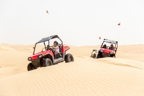Dubái: safari en buggy por las dunas con recogida y regresoSafari por las dunas: 2 personas en 1 buggy sin barbacoa