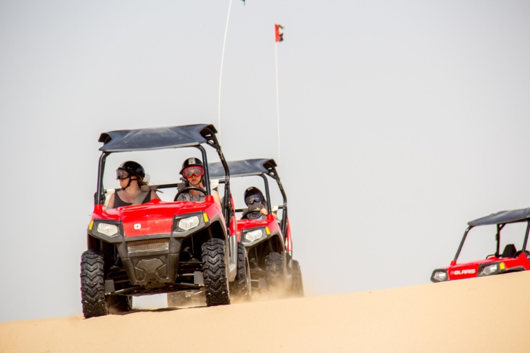 Dubaj: Safari w samochodzie typu buggy z transferemSafari w buggy: 2 osoby w buggy, opcja bez grilla