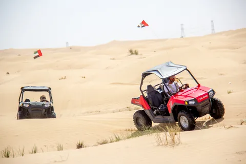 Dubaï : Safari en buggy des dunes avec prise en charge et retour