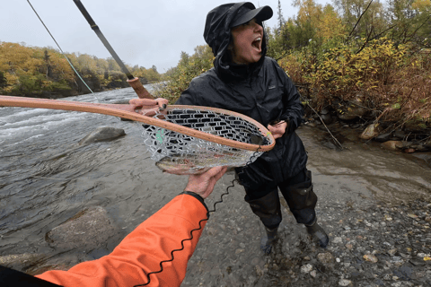 Anchorage: Full-day guided fly-fishing with Hotel Pickup