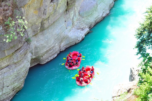 Visit Köprülü Canyon Antalya Whitewater Rafting Trip in Limak, Turkey