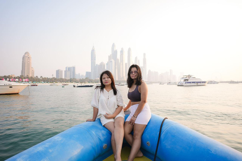 Dubai: Guided Speedboat Sightseeing TourSpeedboat: 1-hour Burj Al Arab &amp; Atlantis Tour &amp; Ice cream