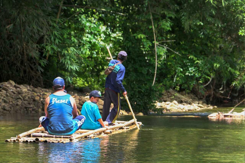 Khao Lak: Rafting, Elephant Bathing & Sea Turtle Center Tour Shared Group Tour