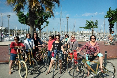 Barcelona: Private Highlights Tour by Bamboo BicyclePurple Tour - 6 Hours