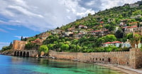 Alanya Catamaran Voyage en bateau avec bain de soleil, natation - Hizvo