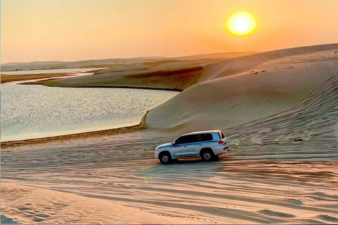 Doha :Sunrise/ Sunset Desert Safari Adventure &amp; Sandboarding