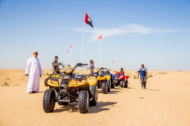 Dubaï : safari en quad tout-terrain le matin