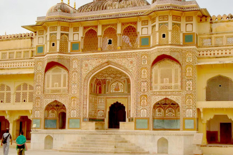 Från Delhi: Jaipur-tur med Galta Ji Temple (Monkey Temple)