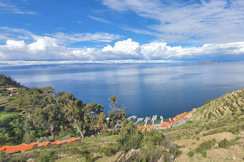 Depuis La Paz : Excursion d&#039;une journée au lac Titicaca et à l&#039;île du Soleil