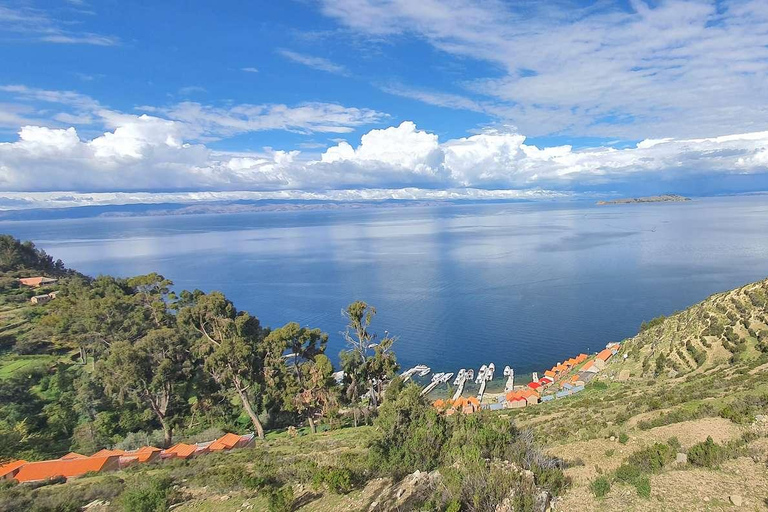 Da La Paz: Escursione di un giorno al Lago Titicaca e all&#039;Isola del Sole