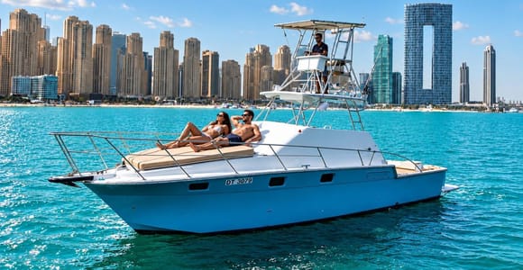 Private Dubai Marina Yacht Tour with Optional BBQ.