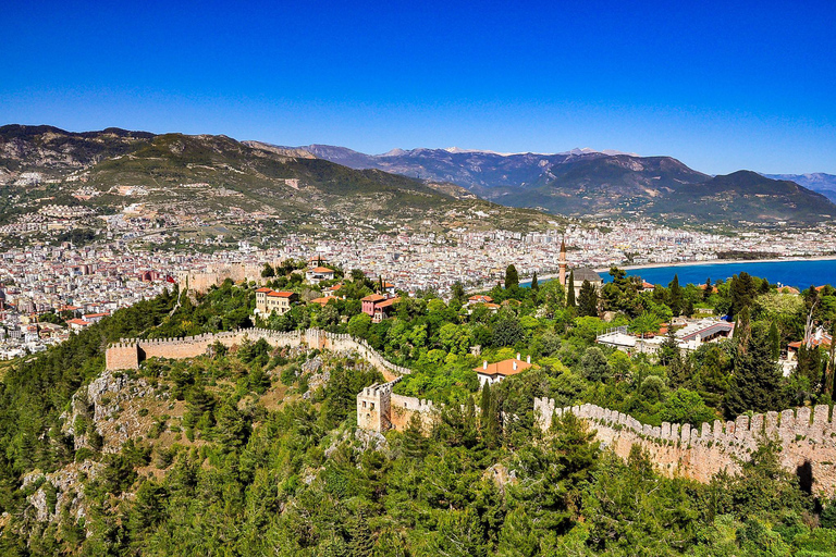 Alanya: Castle, Cave, Beach, & Harbor Tour with Lunch