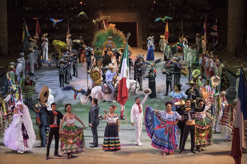 cancun xcaret show