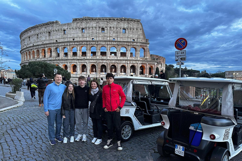 Rome in a Day: Private Golf Cart & Vatican Muesum experience
