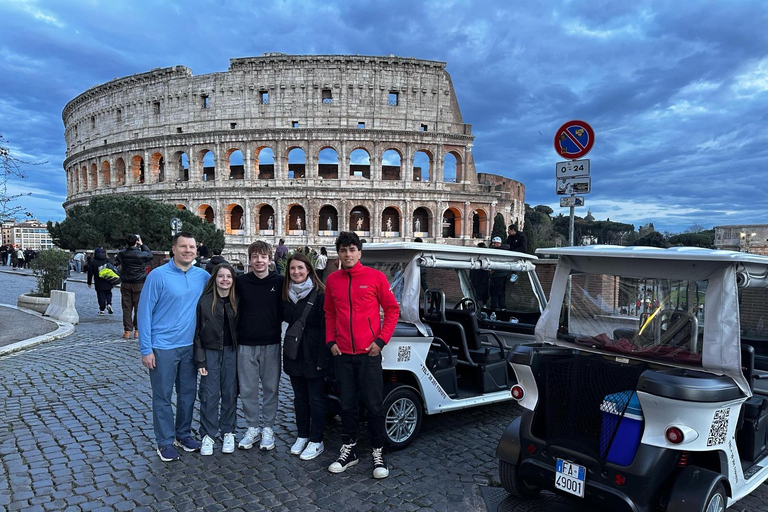 Rome in a Day: Private Golf Cart & Vatican Muesum experience