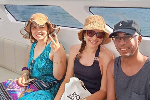 Phuket: Phi Phi, Maya, Khai of Maiton of Bamboe Eiland TourPhi Phi, Maya, Khai eiland tour per speedboot