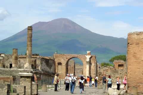 from rome pompeii express guided tour by highspeed train