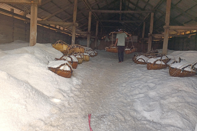Countryside: Pepper Farm, Lake, Salt field Reflection Sunset