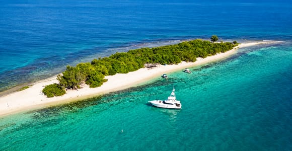 Lime Cay Private Island Experience with Lunch & Transport
