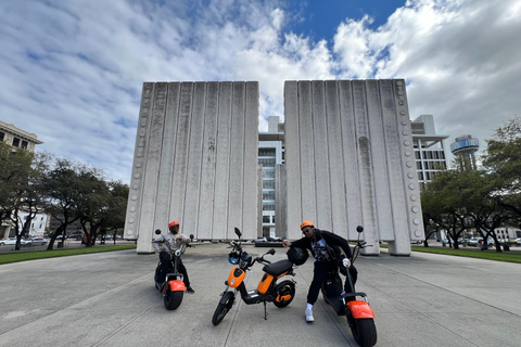 Tour in scooter dell&#039;assassinio e della storia di Dallas JFK