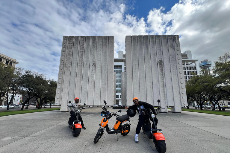 Circuit en scooter à Dallas pour l&#039;assassinat de JFK et l&#039;histoire de la ville