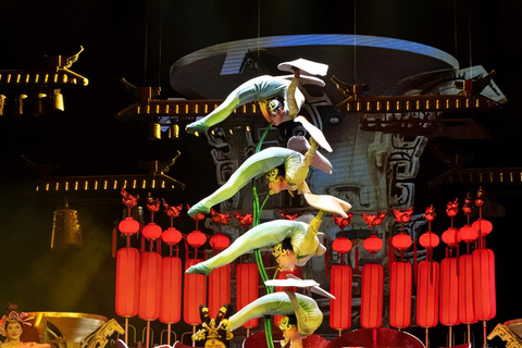 Beijing Red Theater Acrobatic Show Ticket with Seat option 480 Bule Mid Rows 1-2 & 11-13