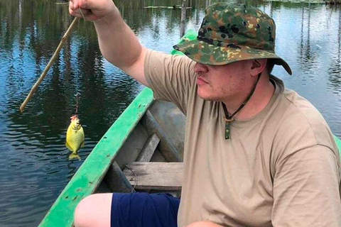 Puerto Maldonado : Pêche au piranha et observation des perroquets