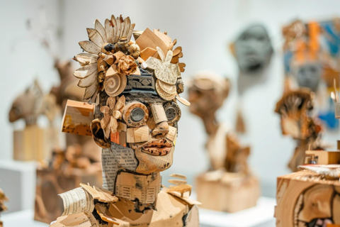 CaixaForum Madrid Private Guided Tour with Tickets 3.5-hour: CaixaForum, Exhibition Hall Tour & Transport