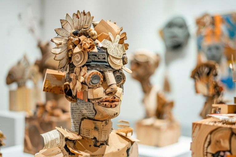 CaixaForum Madrid Private Guided Tour with Tickets 3.5-hour: CaixaForum, Exhibition Hall Tour & Transport