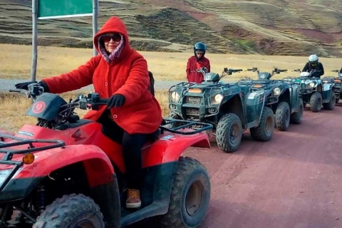Cusco: Rainbow Mountain in ATV (Quads) | Long Route | Rainbow mountain in ATV