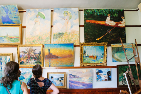 من باريس جولة بالدراجة الهوائية في حديقة مونيه وجيفيرني ومحطة نزهةجولة دراجة مونيه في الحديقة من ب