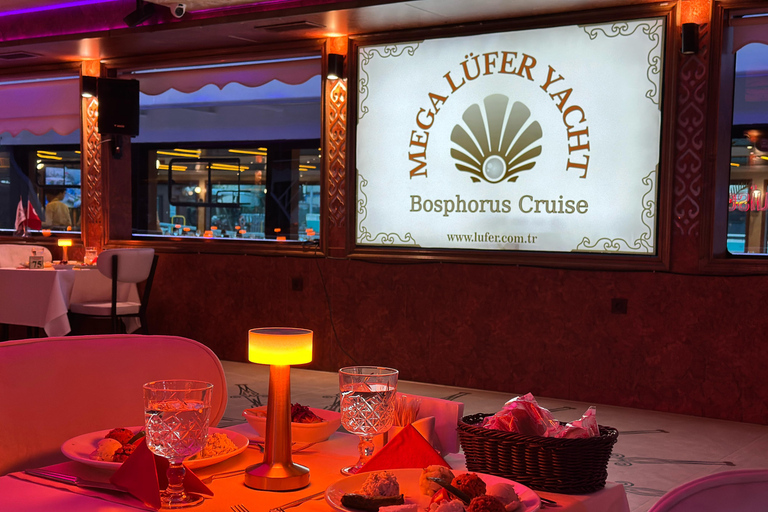 Istanbul: Bosphorus Dinner Cruise with Live Entertainment Bosphorus Dinner Cruise, Soft Drink w/ Transfer