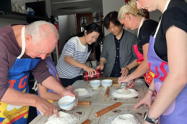 Shanghai: Private Dumpling Cooking &Mahjong w/ Local Grandma Dumpling, Braised Pork Belly, Mahjong with Home Meal