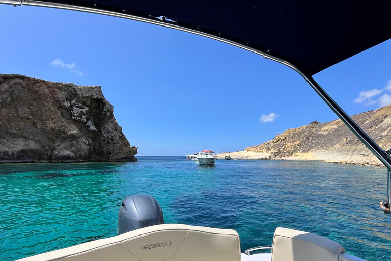 Malta: Comino, Blue lagoon Private Speed Boat Tour