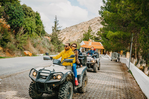 From Hersonissos: Quad Bike Safari in the Mountains of Crete