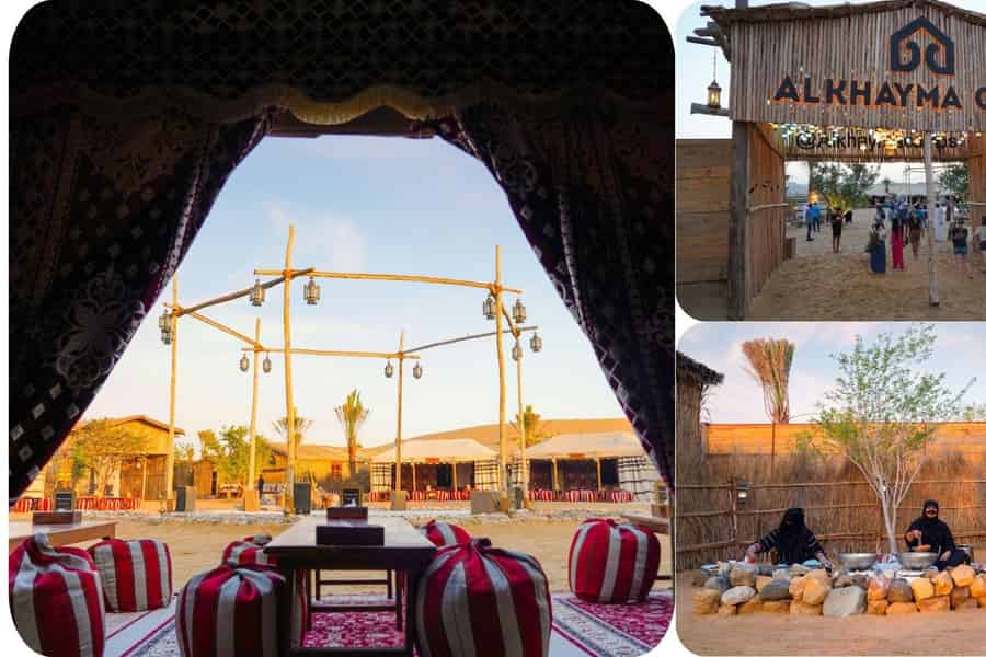 Dubai: Al Khayma Camp Erlebnis mit BBQ Abendessen