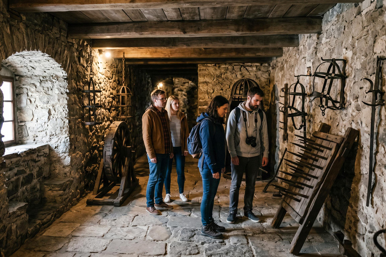 Day Trip - Bran Castle, Peles Castle & "Wednesday" Castle COACH TOUR Audio guide in 24 languages