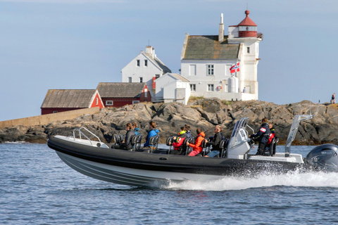 Kristiansand: Express Skärgårdstur med RIB Speedboat