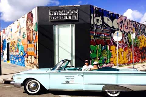 Tour privado de Miami Beach / Wynwood en Vintage Convertible