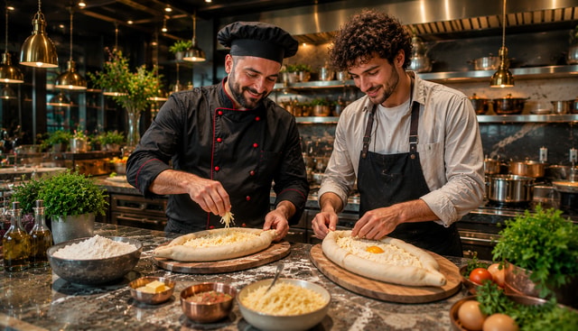 Tbilisi: Georgian Cooking Class, Elarji khachapuri, khinkali